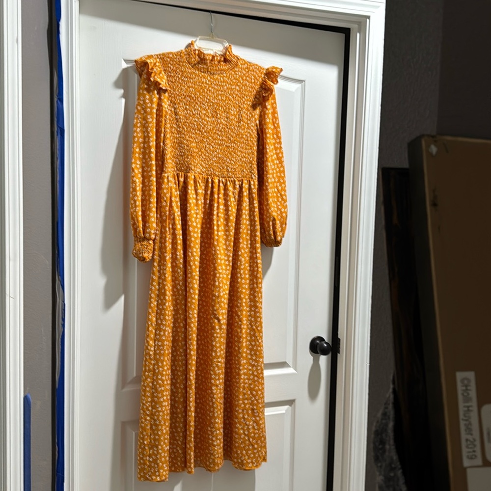 Women’s long floral dress